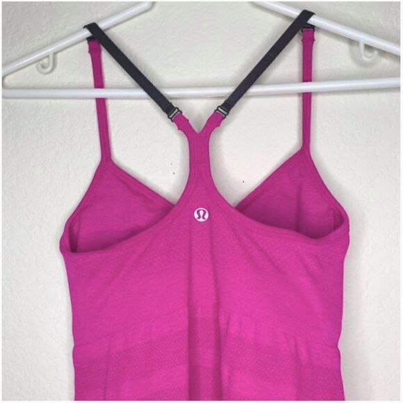 Lululemon Ebb and Flow Tank in Paris Pink Size 6 - Picture 4 of 10